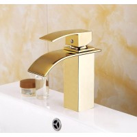 luxury modern gold brass faucet cheap basin faucet kitchen faucet