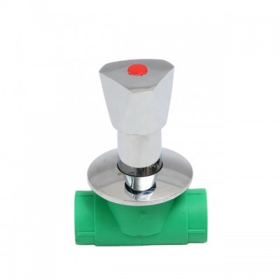 PPR Conceal Valve Plastic Ball Valve Stainless Steel Brass Iron Water Supply Control Welded Ball Sanitary Valve